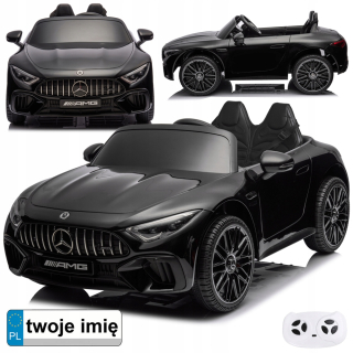 Čierne auto Mercedes